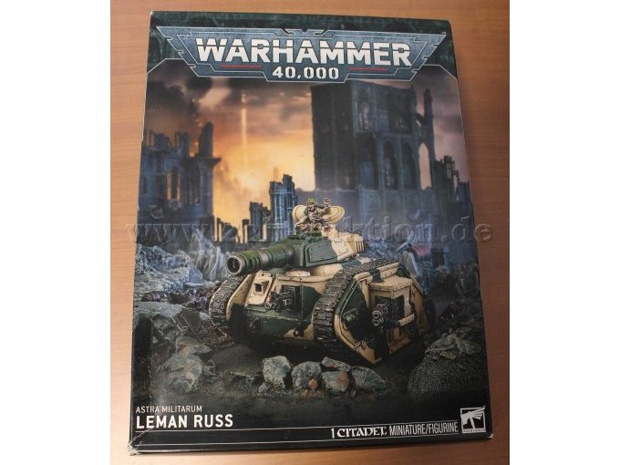 1 WARHAMMER 40.000 Astra Militarum LEMAN RUSS gevechtstank Leman Russ – kavel bij Zoll-Auktion, Aachen