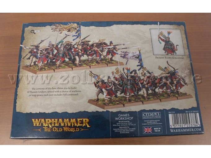 1 WARHAMMER 40.000 De Oude Wereld GRAND CATHAY BOERENLEGER – foto 2 – kavel bij Zoll-Auktion, Aachen