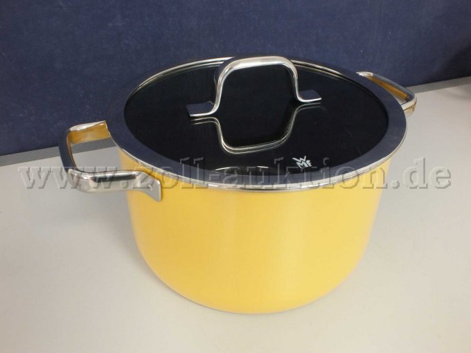 1 WMF Fusiontec Mineral Pro 4-teiliges Topf-Set "Mango Yellow" – foto 6 – kavel bij Zoll-Auktion, Paderborn