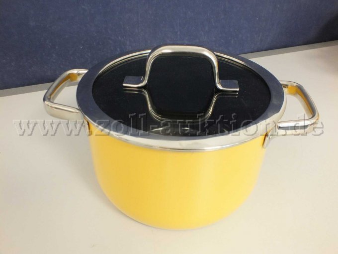 1 WMF Fusiontec Mineral Pro 4-teiliges Topf-Set "Mango Yellow" – foto 7 – kavel bij Zoll-Auktion, Paderborn