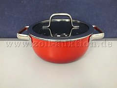 Gesamtansicht der Auktionsware WMF Fusiontec Mineral Pro Bratentopf mit Deckel