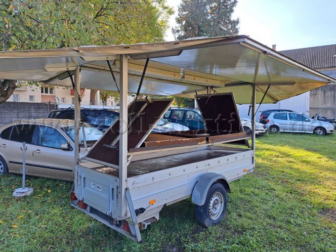 Verkaufsanhänger offen