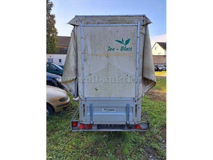 Verkaufsanhänger geschlossen