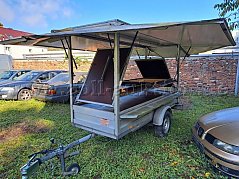 Verkaufsanhänger offen