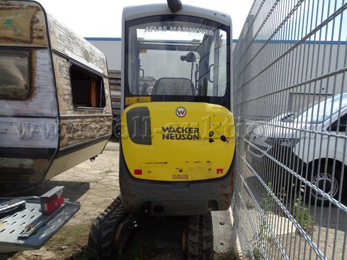 Wacker Hydraulikbagger ET20 E12-0 Ansicht von hinten