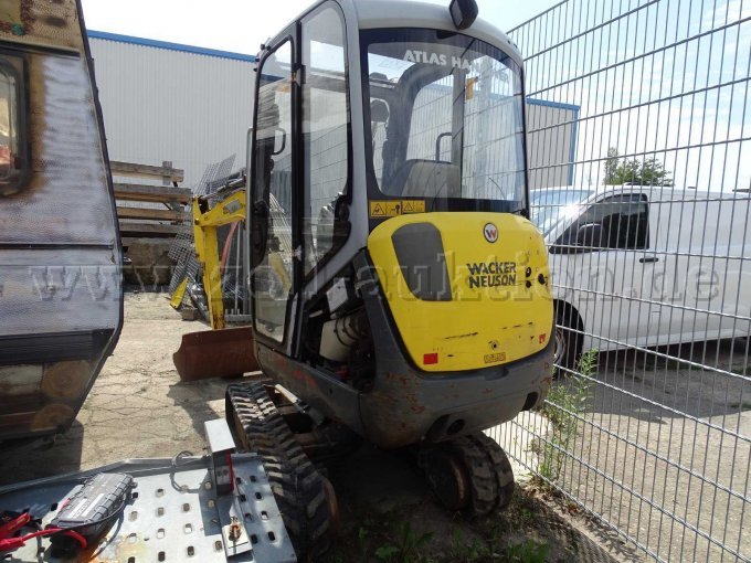 Wacker Hydraulikbagger ET20 E12-0 Ansicht von hinten