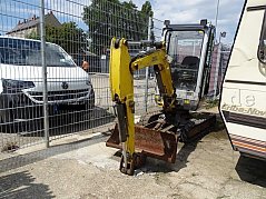 Wacker Hydraulikbagger ET20 E12-0 Ansicht von vorne