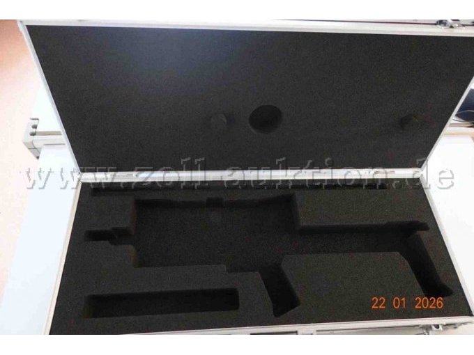 Waffenkoffer geöffnet