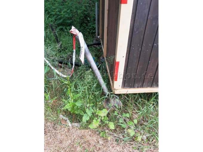 Fehlende Abstützung