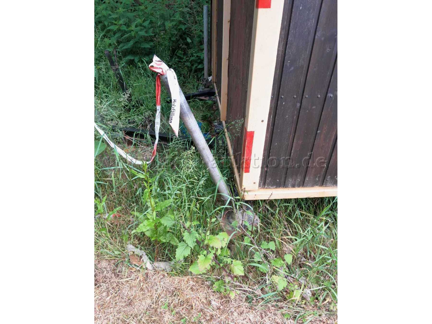 Fehlende Abstützung