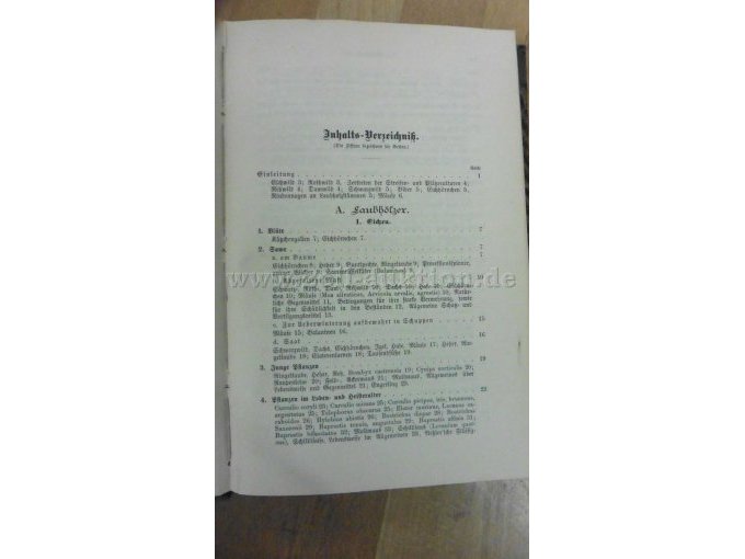 Inhaltsverzeichnis Seite 1