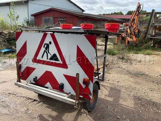 Heckansicht Anhänger