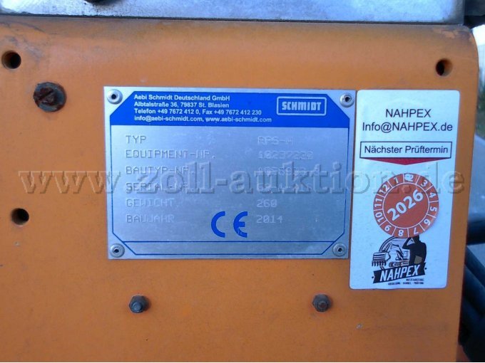 1 Waschgerät - Schmidt - RPS-H - Baujahr 2014 – foto 12 – kavel bij Zoll-Auktion, Neu-Ulm