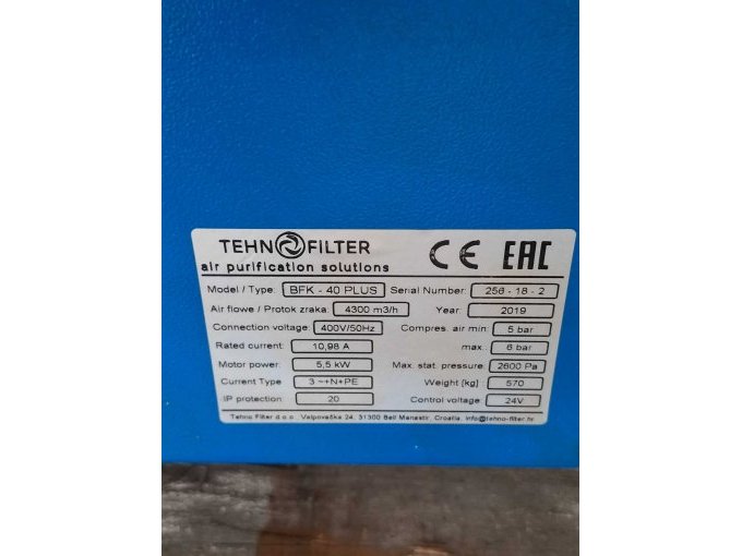 1 Wasserrückkühlgerät "BFK-40 PLUS" von TEHN Filter – foto 4 – kavel bij Zoll-Auktion, München