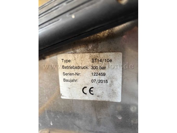 Typenschild Schlauchtrommel