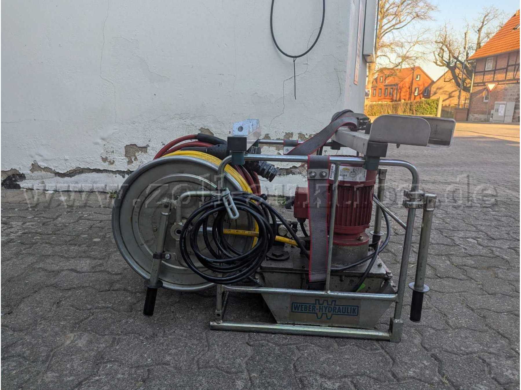 Hydraulik von der Seite