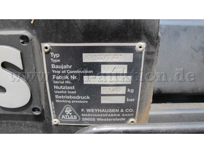 Typenschild F. Weyhausen & Co