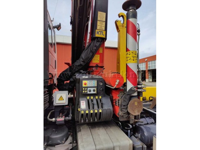 Ansicht links, Kransteuerung