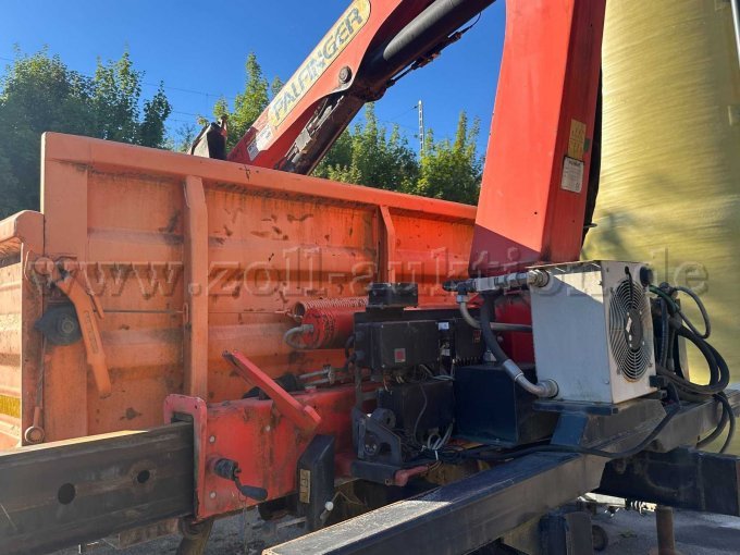 1 verwisselbare module: kraan met kiepbak, Meiller / Palfinger, PK 9001 – foto 4 – kavel bij Zoll-Auktion, Ditzingen