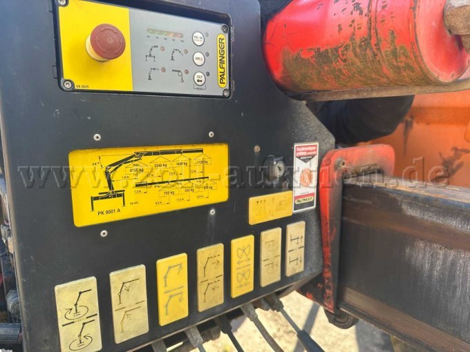 1 verwisselbare module: kraan met kiepbak, Meiller / Palfinger, PK 9001 – foto 6 – kavel bij Zoll-Auktion, Ditzingen