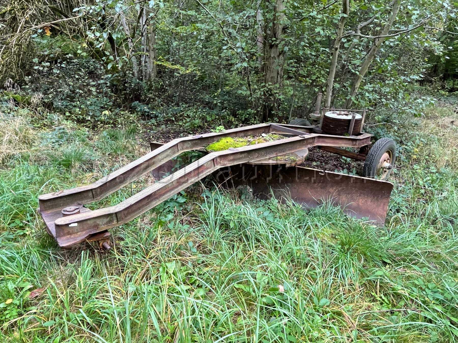 Seitenansicht Wegehobel