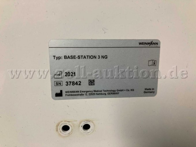 1 Weinmann Medumat Standard2 op LIFE-BASE 3NG met MEDUtrigger enz – foto 8 – kavel bij Zoll-Auktion, Euskirchen