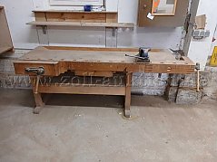 Gesamtansicht Hobelbank