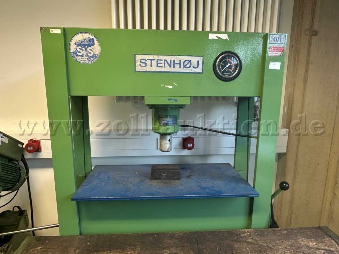 Hydrauligpresse 40 Tonnen, Hersteller Stenhoj