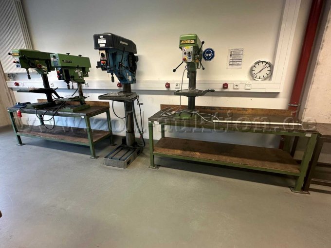 Werkbank für Tischbohrmaschinen