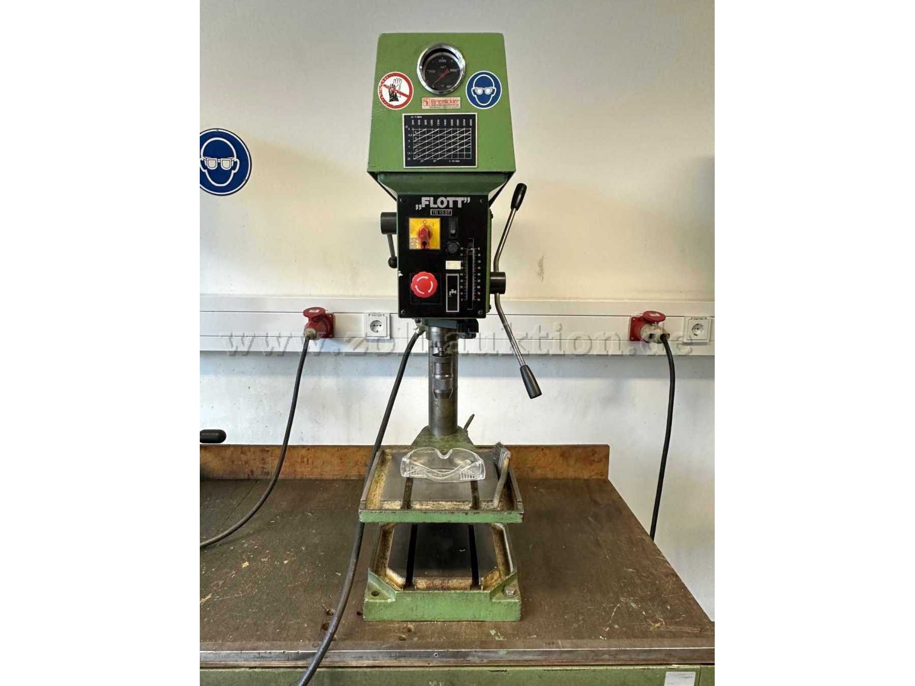 Tischbohrmaschine, Hersteller Flott