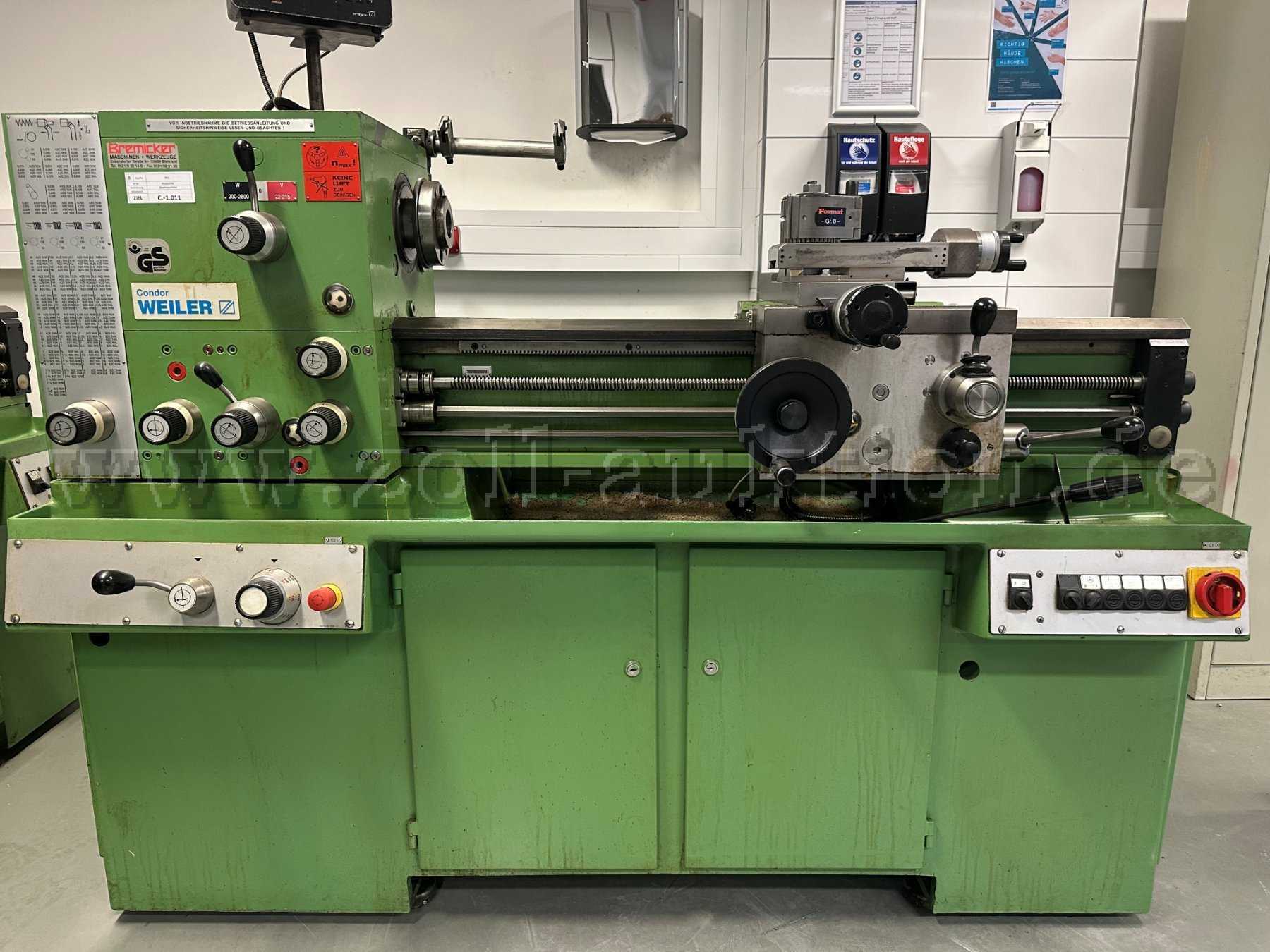 Drehbank Weiler Condor