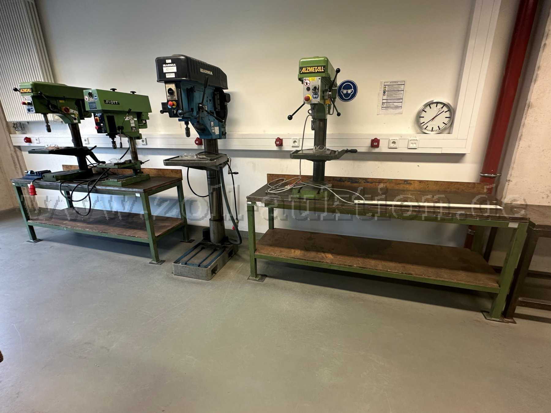 Werkbank für Tischbohrmaschinen