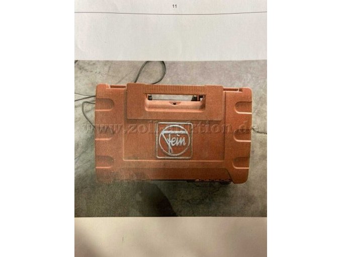 Werkzeugskoffer von außen geschlossen