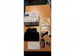 Gesamtansicht mit Zubehör