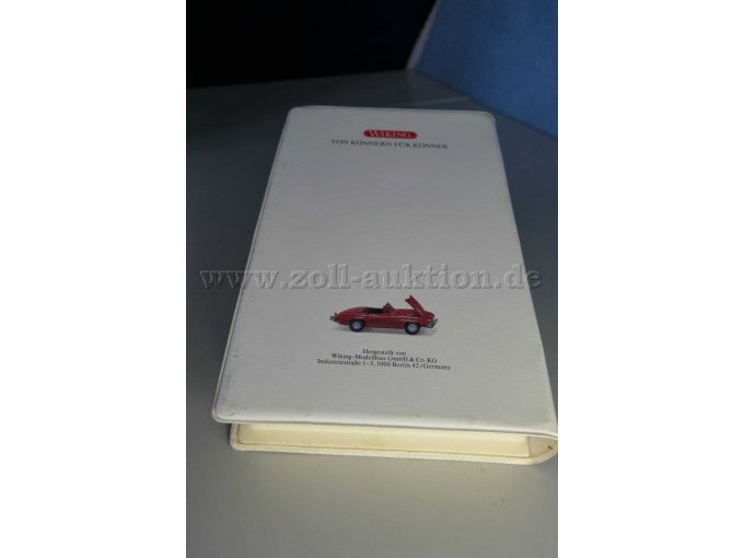Wiking 40 Jahre Mercedes SL Ansicht Sammelbox von hinten