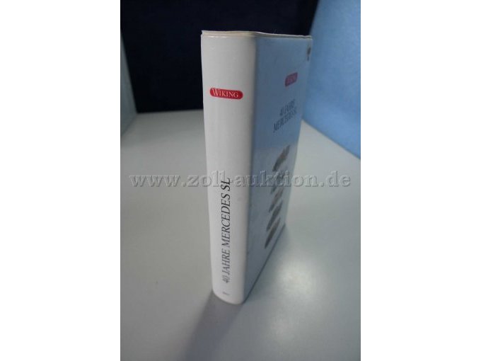 Wiking 40 Jahre Mercedes SL Ansicht Sammelbox von der Seite
