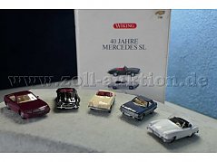 Wiking 40 Jahre Mercedes SL Gesamtansicht