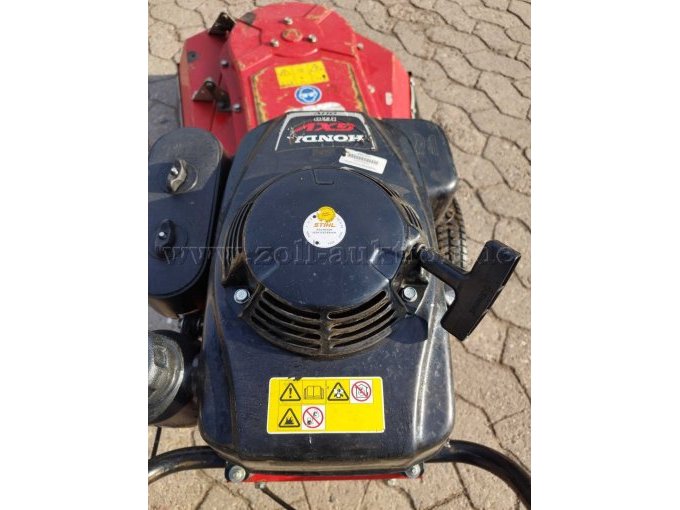Motor mit Sicherheitshinweisen