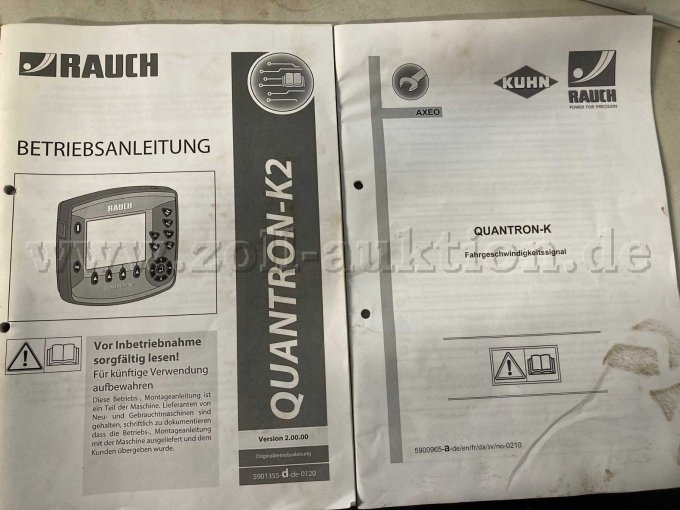 Betriebsanleitung Streucomputer