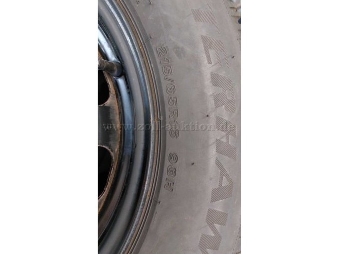 1 Winterreifenkomplettsatz mit Stahlfelgen FIRESTONE 215/65 R16 98 H f. Opel Mokka – foto 4 – kavel bij Zoll-Auktion, Tirschenreuth