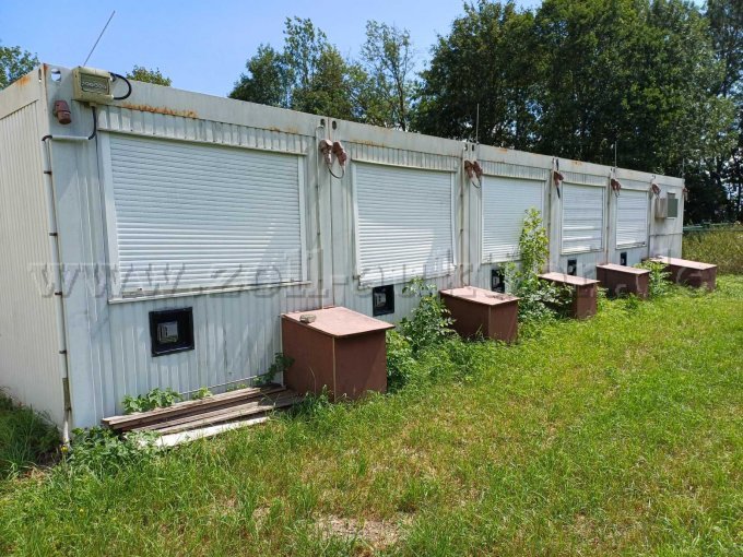Containeranlage von hinten