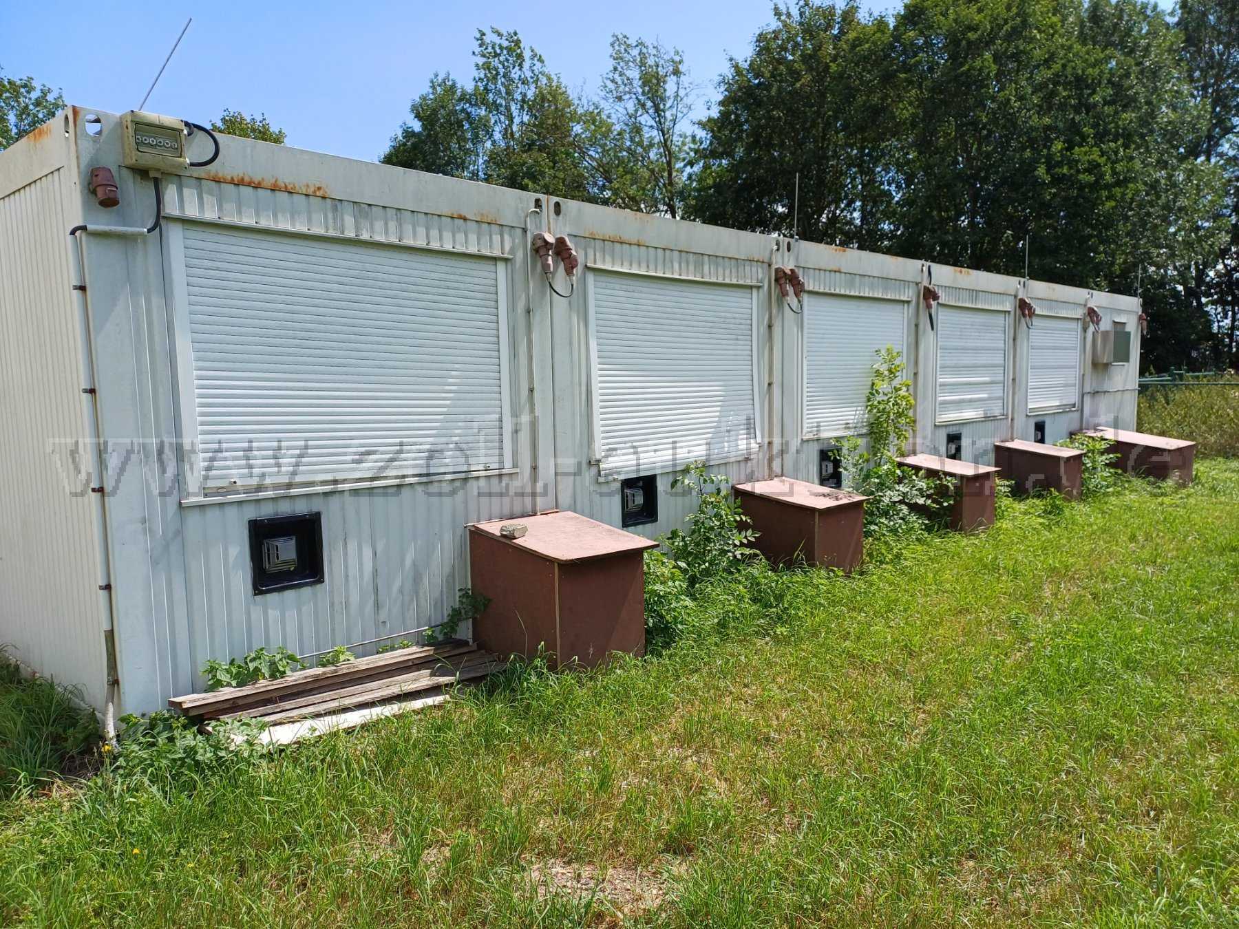 Containeranlage von hinten