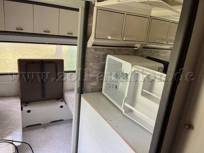 Kühlschrank und Heckraum