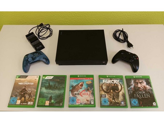 1 XBox One X (1TB) mit 2xControllern + 3xSpiele & 1xNintendo Wii + 8xSpiele – foto 2 – kavel bij Zoll-Auktion, Lutherstadt Eisleben