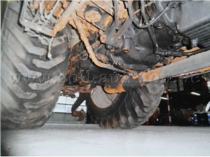 Ansicht Unterboden hinten