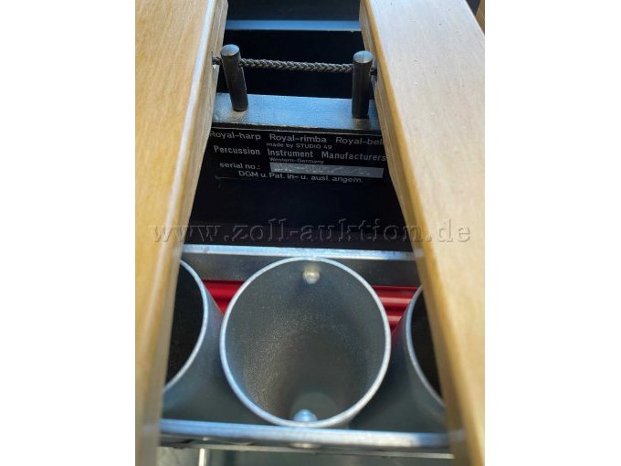 Xylophon RXC/G 3050/V Typenbeschreibung am Instrument