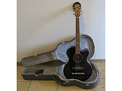 Yamaha CPX900 MBL Elektro-Akustik Gitarre mit Koffer und Tragegurt