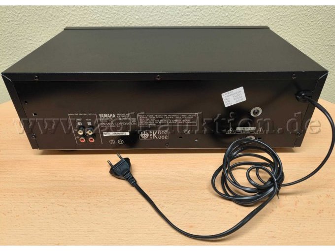 1 Yamaha KX-W 321 Doppelkassettendeck (Tapedeck) – foto 5 – kavel bij Zoll-Auktion, Uelzen