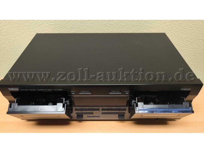 1 Yamaha KX-W 321 Doppelkassettendeck (Tapedeck) – foto 6 – kavel bij Zoll-Auktion, Uelzen
