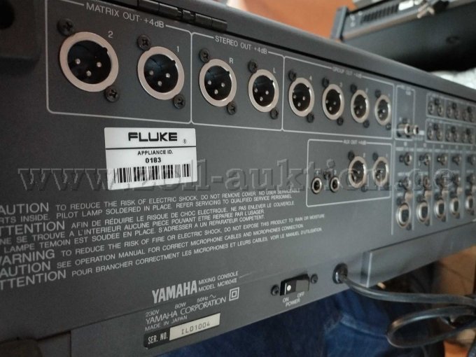 Anschlüsse auf der Rückseite